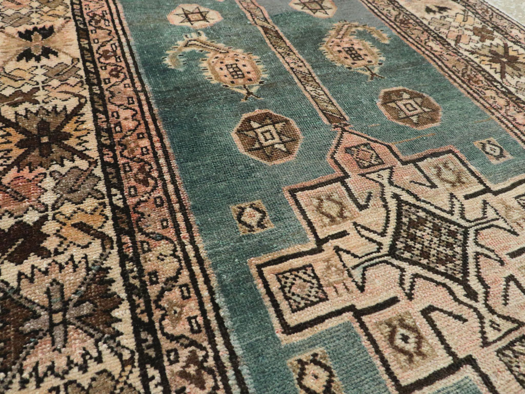 Vintage Persian Serapi Rug, No.27773 - Gsblank