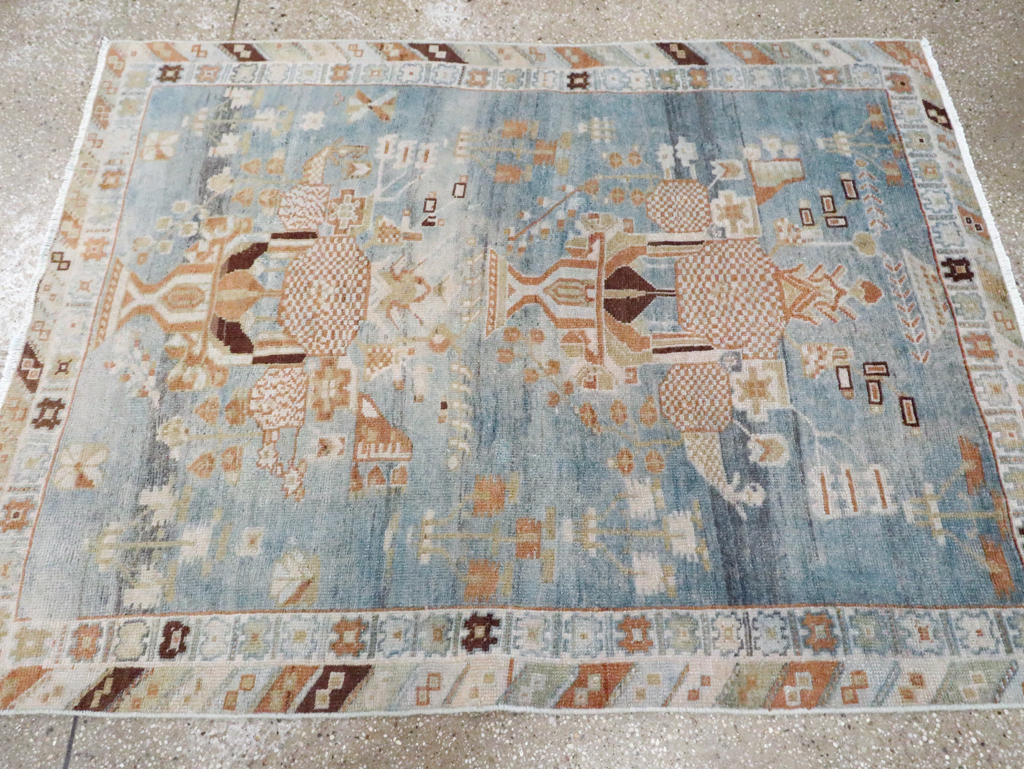 Vintage Persian Afshar Rug, No.27779 - Gsblank