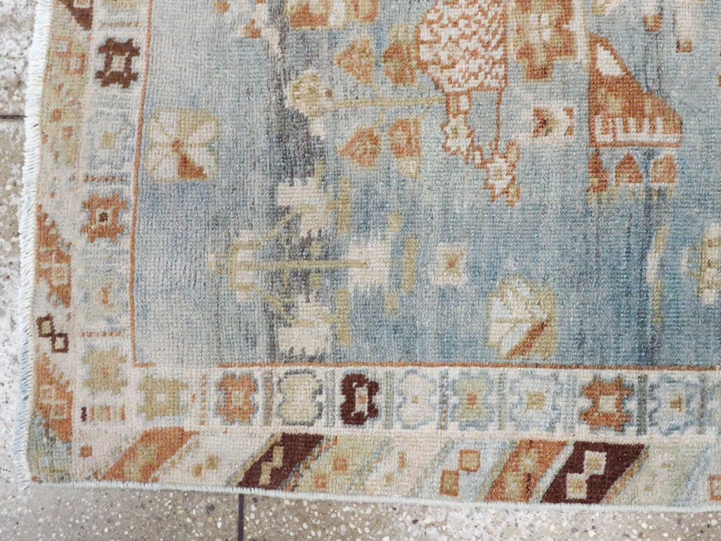 Vintage Persian Afshar Rug, No.27779 - Gsblank