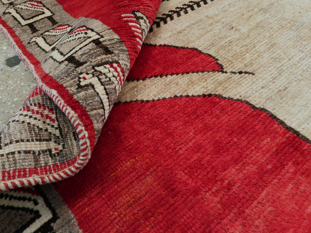 Vintage Persian Gabbeh Rug, No.27786 - Gsblank