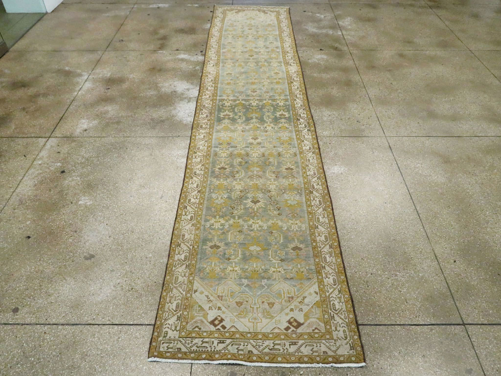 Vintage Persian Malayer Runner, No.27804 - Gsblank