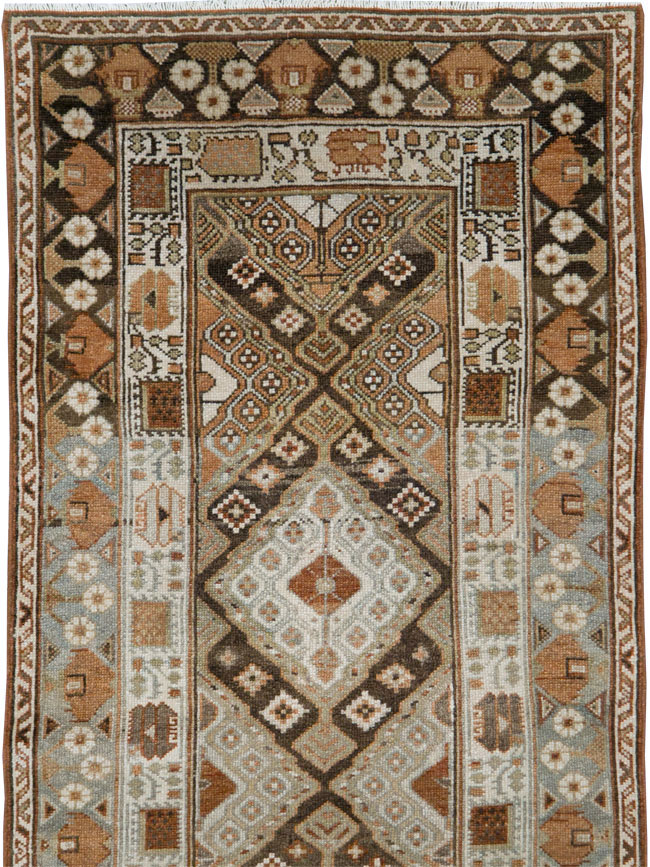 Vintage Persian Malayer Runner, No.27806 - Gsblank