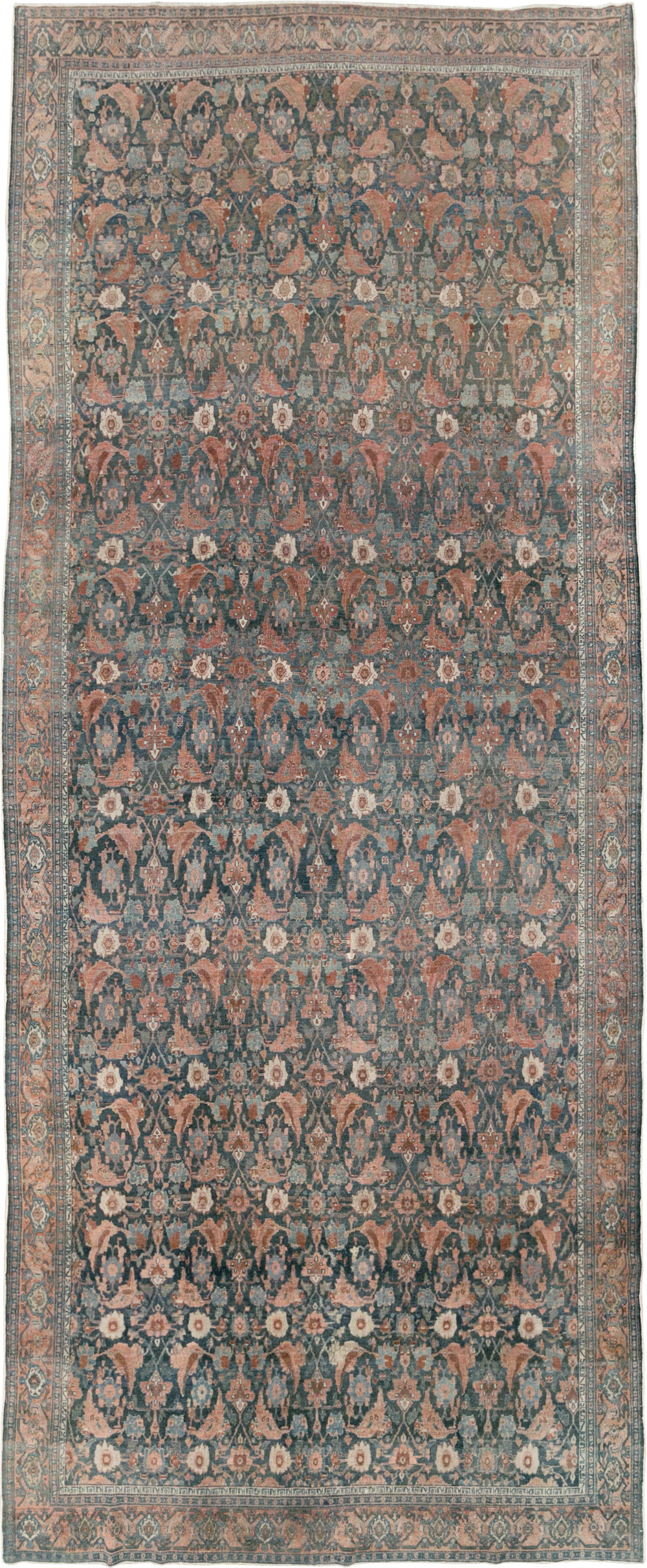 Antique Persian Senneh Malayer Carpet, No.27812 - Gsblank