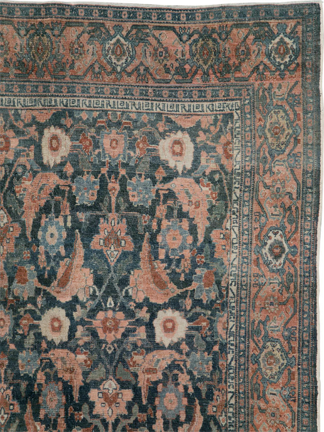 Antique Persian Senneh Malayer Carpet, No.27812 - Gsblank