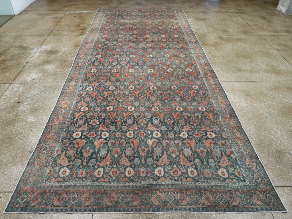 Antique Persian Senneh Malayer Carpet, No.27812 - Gsblank