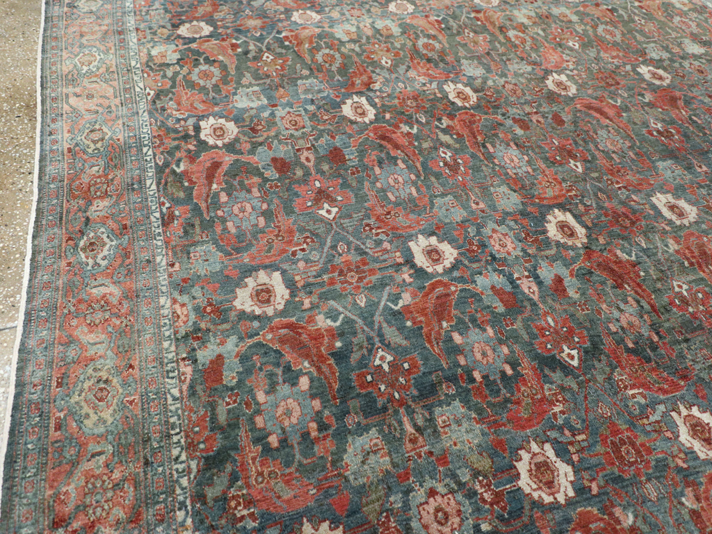 Antique Persian Senneh Malayer Carpet, No.27812 - Gsblank