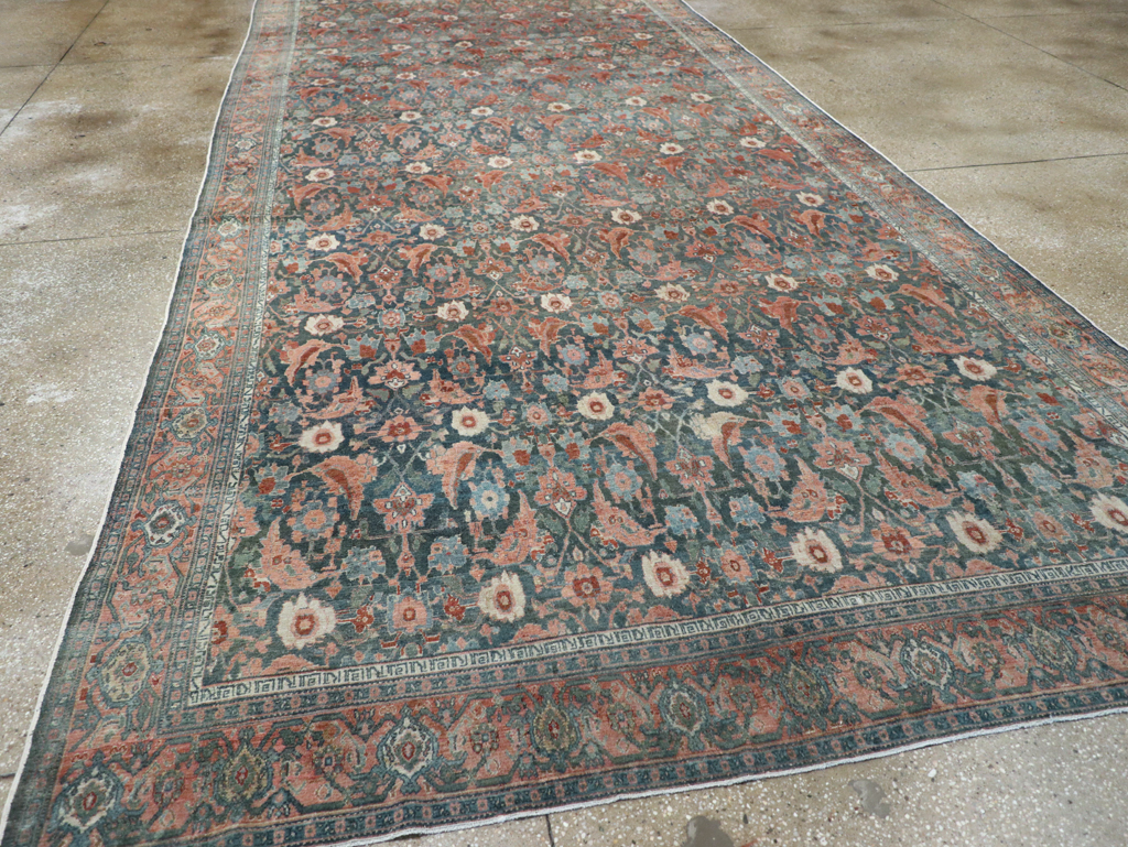 Antique Persian Senneh Malayer Carpet, No.27812 - Gsblank