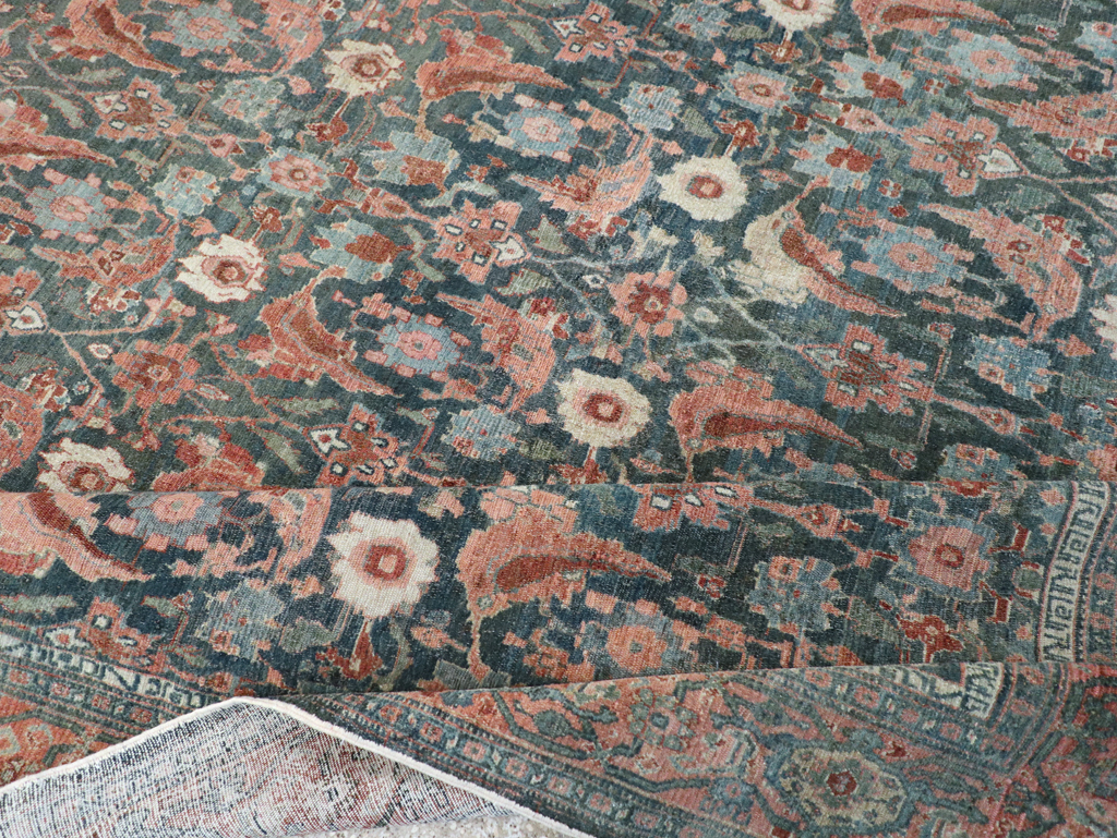 Antique Persian Senneh Malayer Carpet, No.27812 - Gsblank