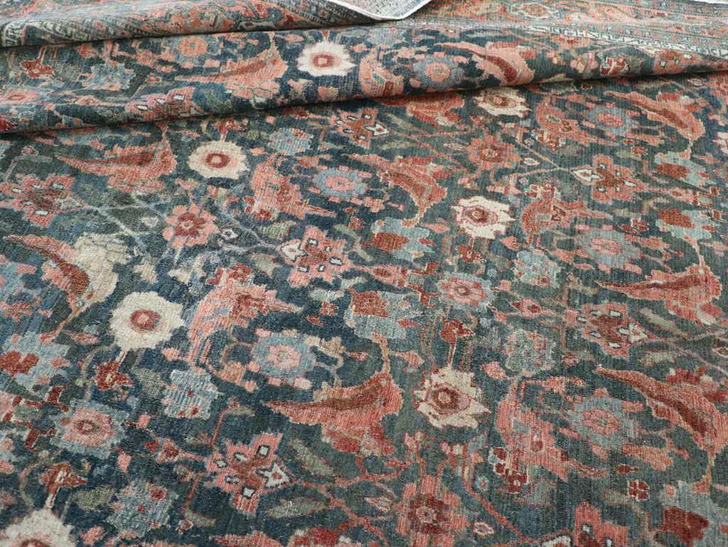 Antique Persian Senneh Malayer Carpet, No.27812 - Gsblank