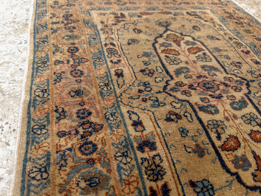 Antique Persian Tabriz Hagi Jalili Rug, No.27813 - Gsblank