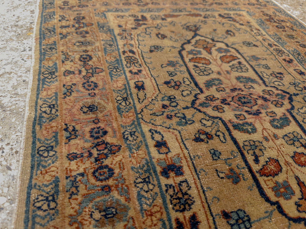 Antique Persian Tabriz Hagi Jalili Rug, No.27813 - Gsblank