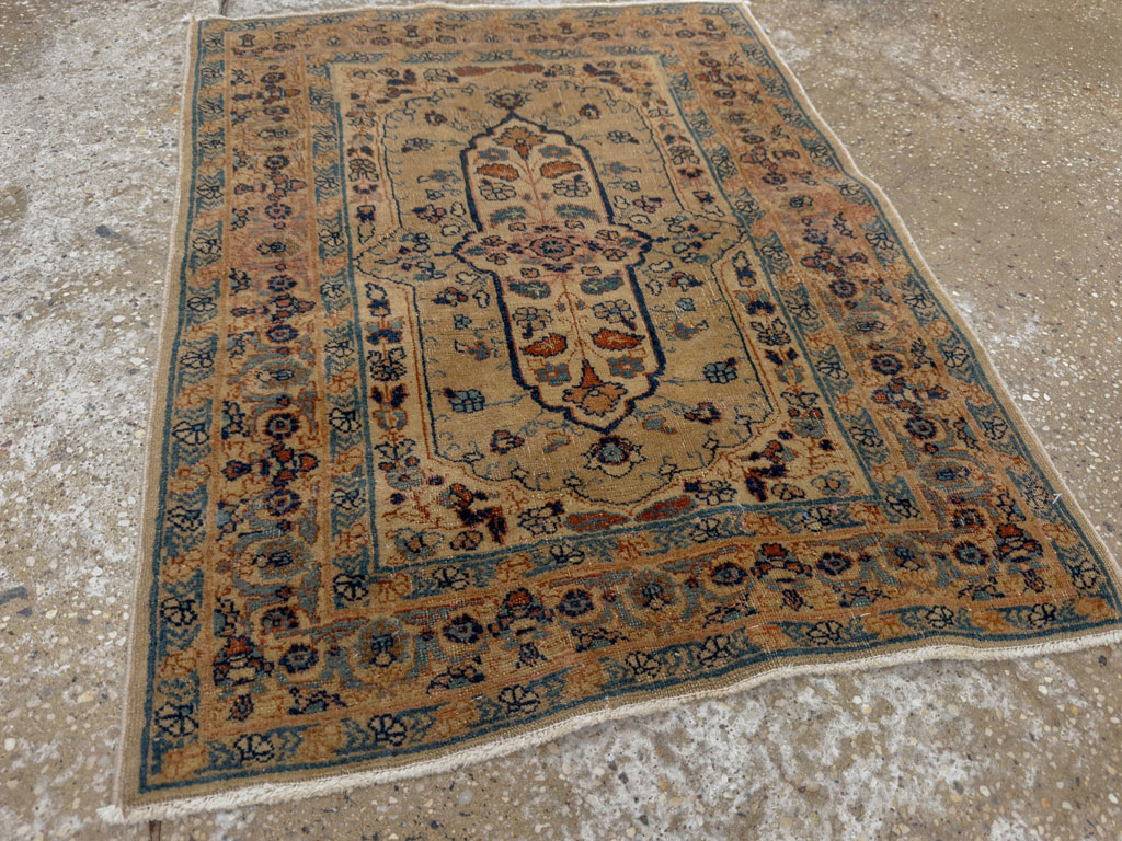 Antique Persian Tabriz Hagi Jalili Rug, No.27813 - Gsblank