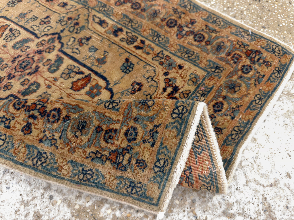 Antique Persian Tabriz Hagi Jalili Rug, No.27813 - Gsblank