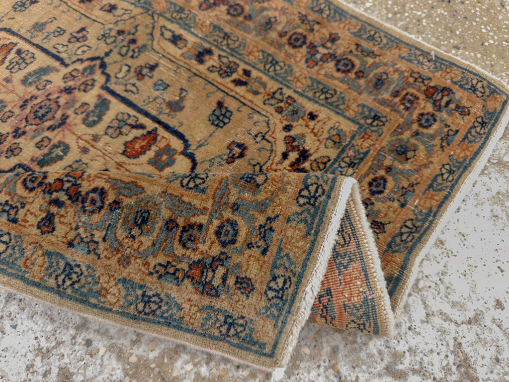 Antique Persian Tabriz Hagi Jalili Rug, No.27813 - Gsblank