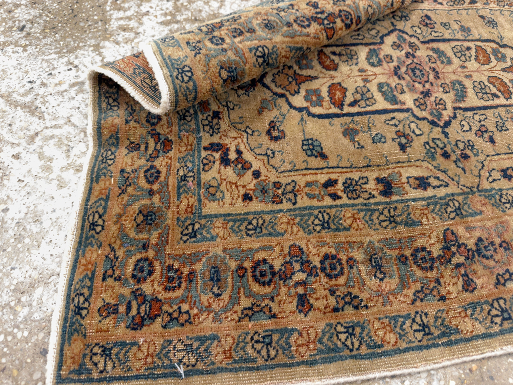 Antique Persian Tabriz Hagi Jalili Rug, No.27813 - Gsblank
