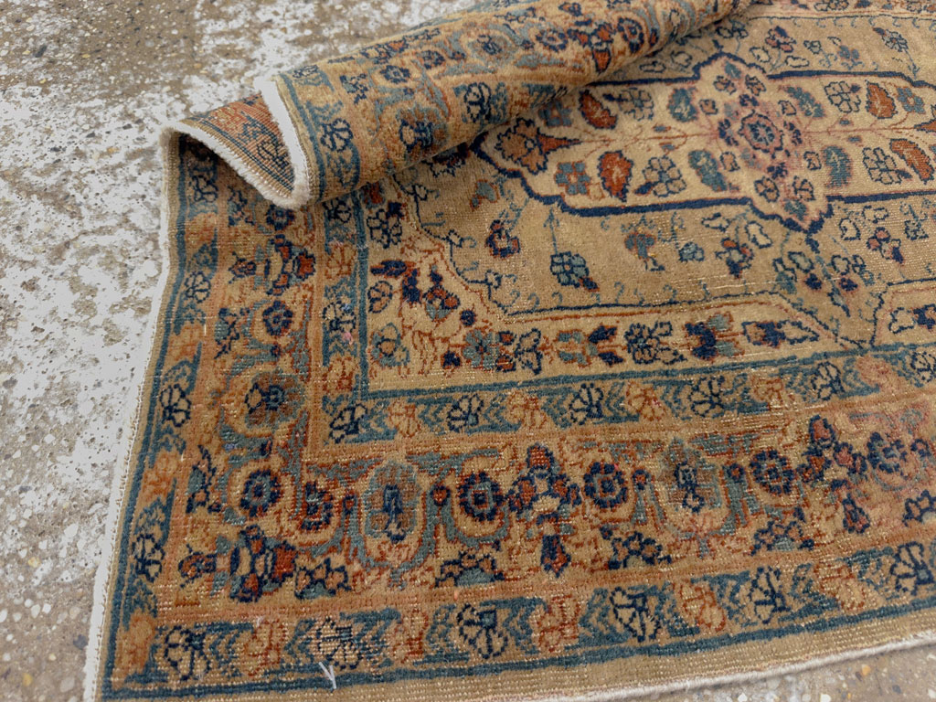 Antique Persian Tabriz Hagi Jalili Rug, No.27813 - Gsblank