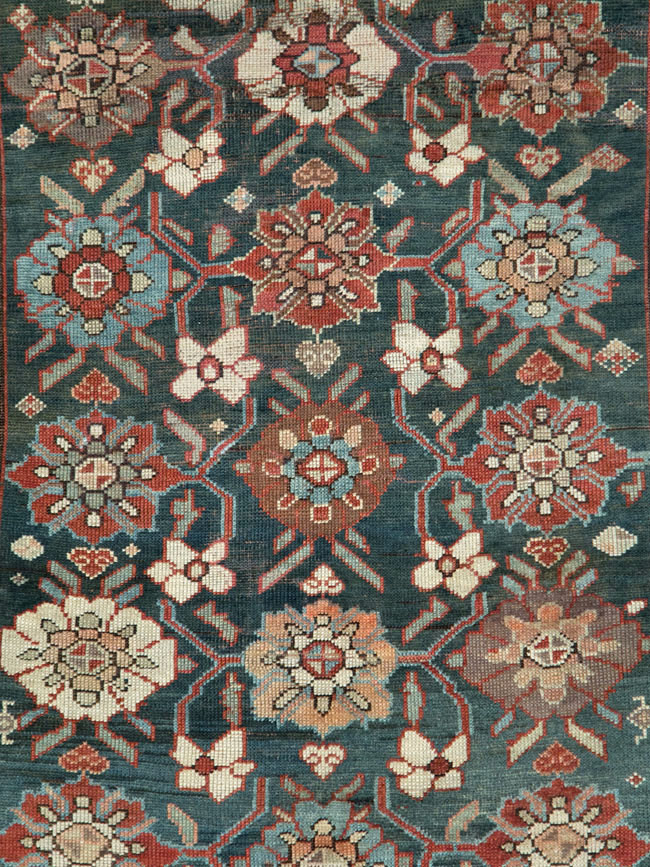Antique Persian Kurd Gallery Rug, No.27820 - Gsblank