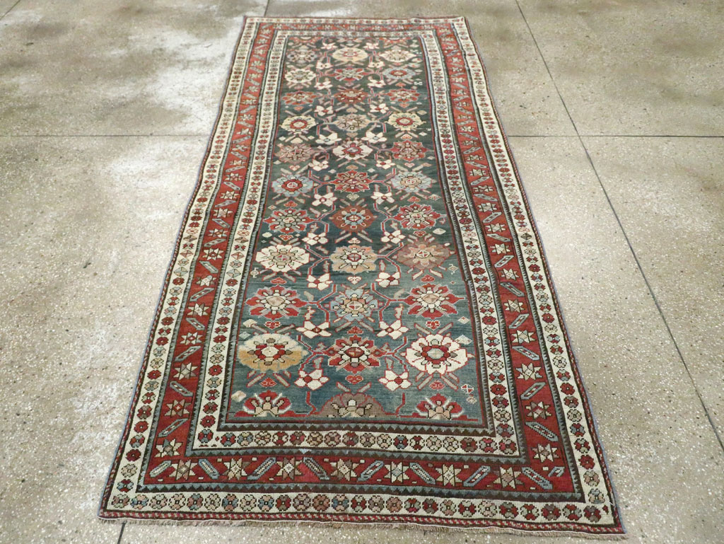 Antique Persian Kurd Gallery Rug, No.27820 - Gsblank