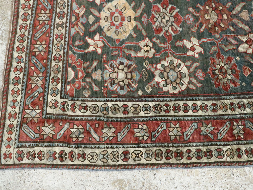 Antique Persian Kurd Gallery Rug, No.27820 - Gsblank