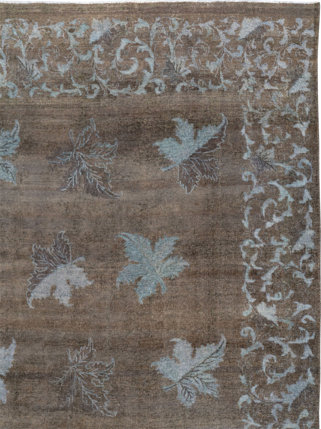 Vintage Persian Room Size Carpet, No.27821 - Gsblank