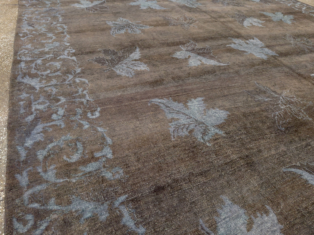 Vintage Persian Room Size Carpet, No.27821 - Gsblank