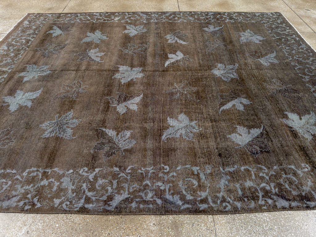 Vintage Persian Room Size Carpet, No.27821 - Gsblank