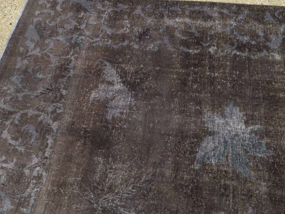 Vintage Persian Mashad Carpet, No.27821 - Gsblank