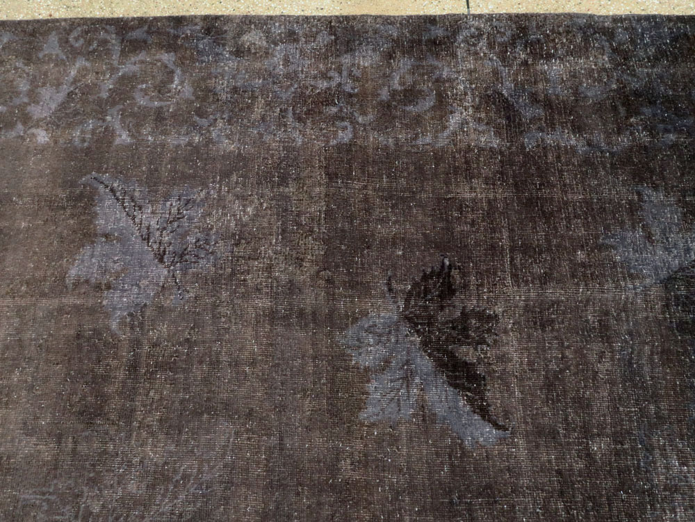 Vintage Persian Mashad Carpet, No.27821 - Gsblank