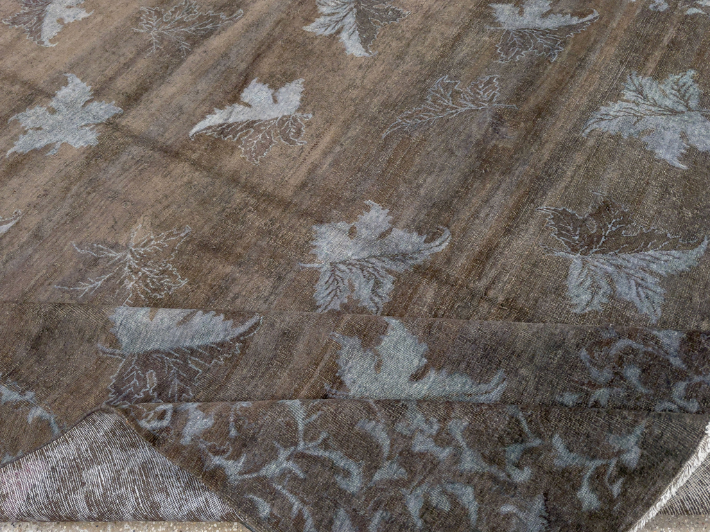 Vintage Persian Room Size Carpet, No.27821 - Gsblank