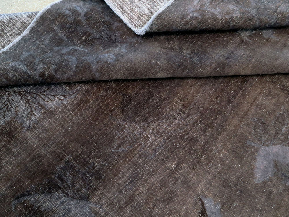 Vintage Persian Mashad Carpet, No.27821 - Gsblank