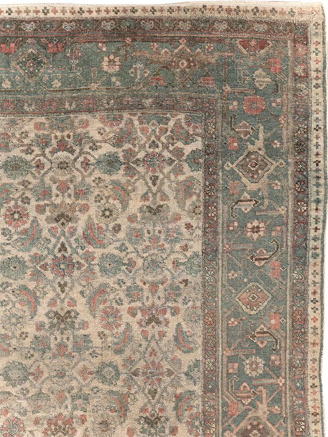 Antique Persian Bidjar Small Room Size Carpet, No.27827 - Gsblank