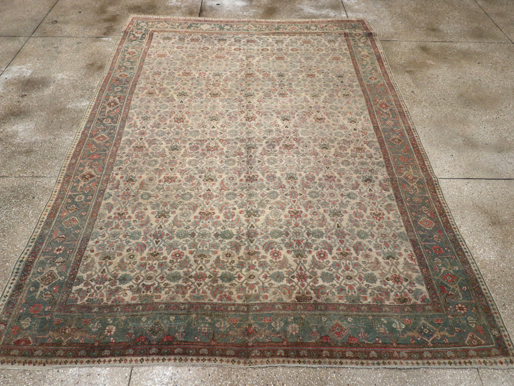 Antique Persian Bidjar Small Room Size Carpet, No.27827 - Gsblank