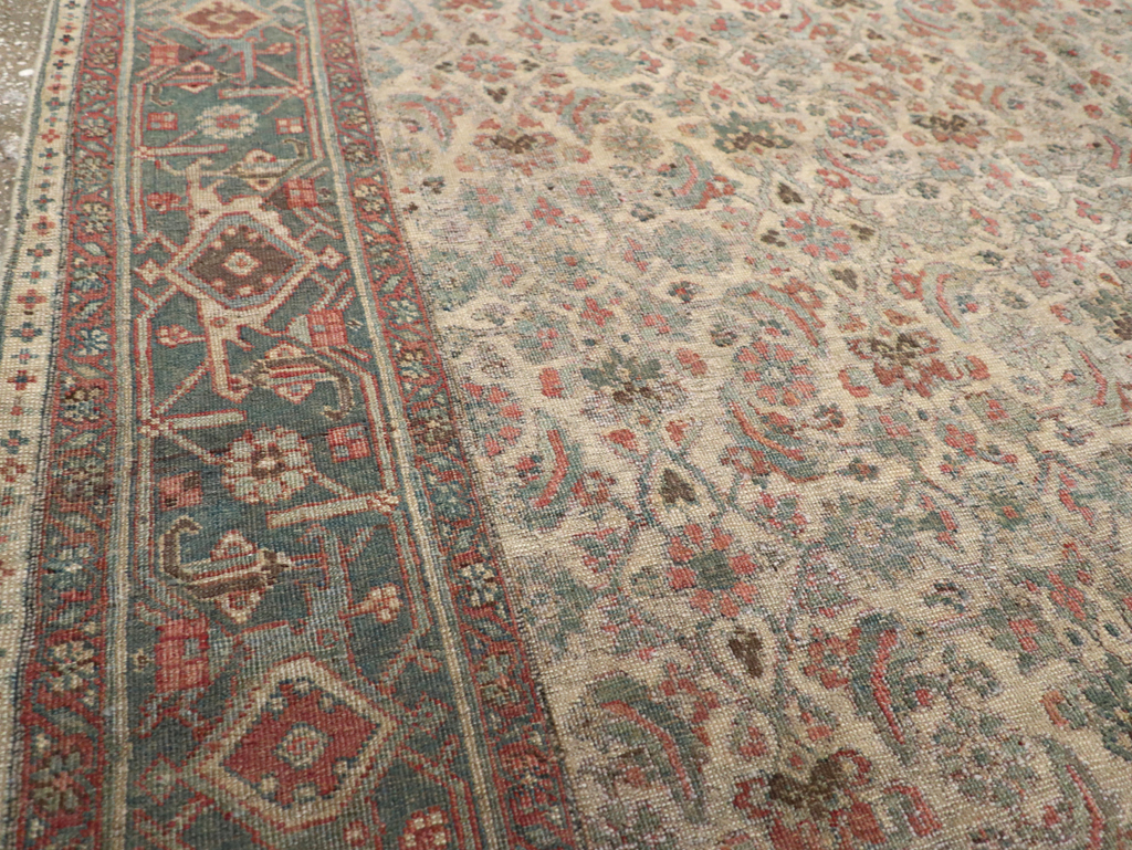 Antique Persian Bidjar Small Room Size Carpet, No.27827 - Gsblank