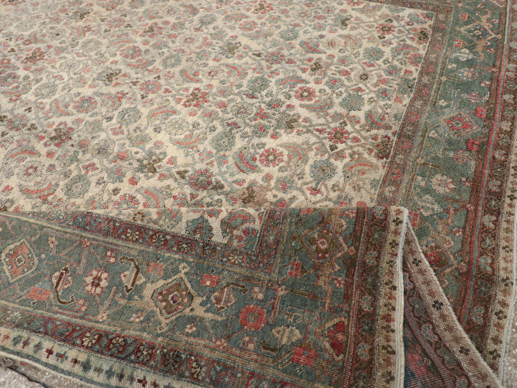 Antique Persian Bidjar Small Room Size Carpet, No.27827 - Gsblank