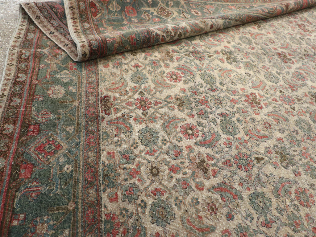 Antique Persian Bidjar Small Room Size Carpet, No.27827 - Gsblank