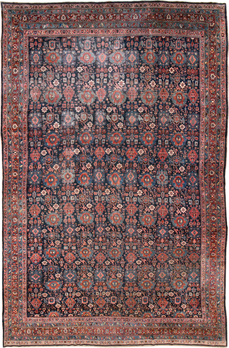 Antique Persian Bidjar Carpet, No.27828 - Gsblank