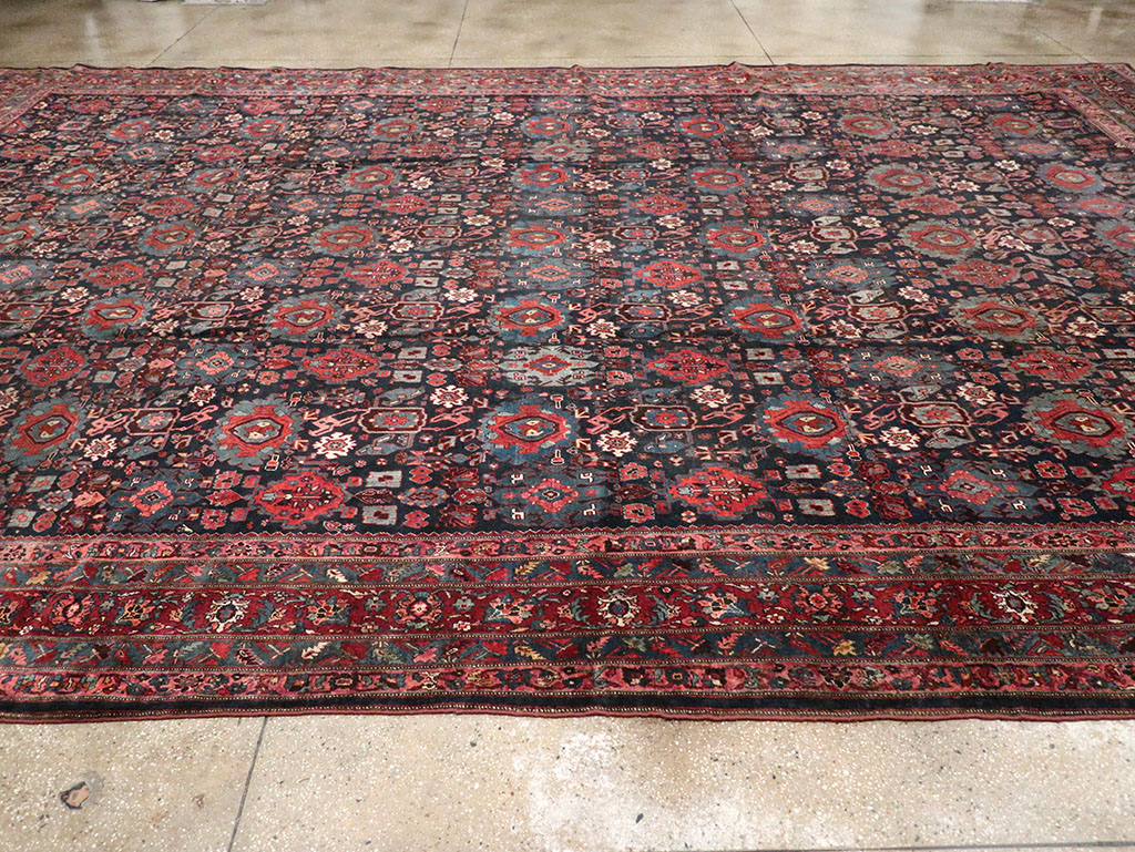 Antique Persian Bidjar Carpet, No.27828 - Gsblank