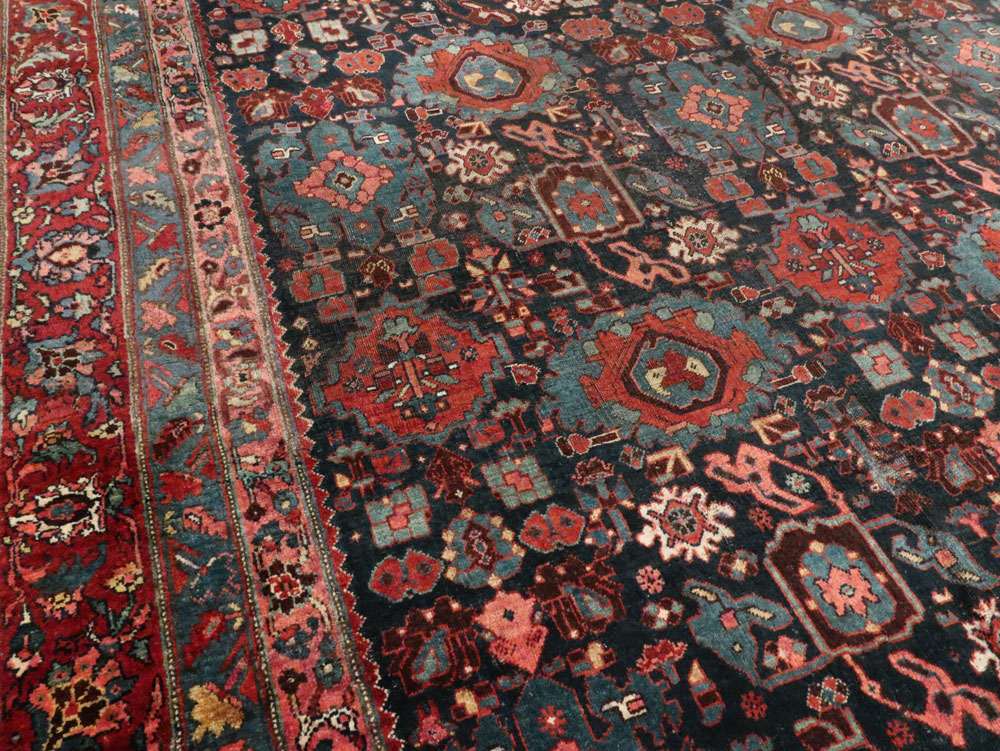 Antique Persian Bidjar Carpet, No.27828 - Gsblank