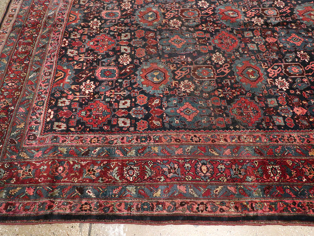 Antique Persian Bidjar Carpet, No.27828 - Gsblank