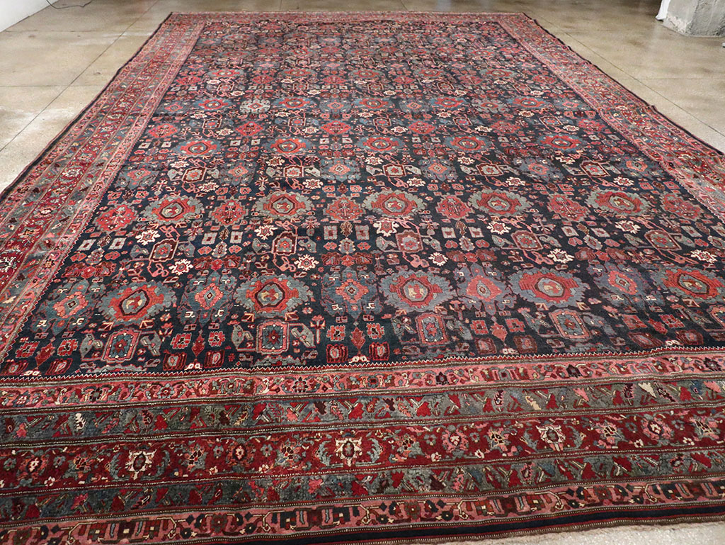 Antique Persian Bidjar Carpet, No.27828 - Gsblank