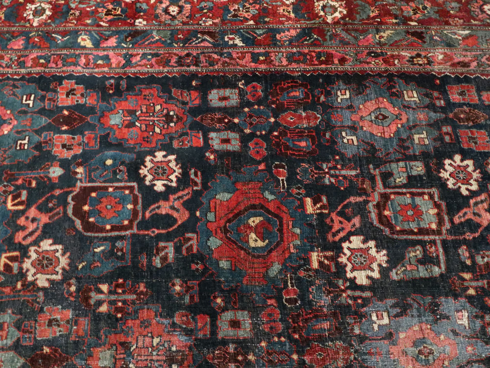 Antique Persian Bidjar Carpet, No.27828 - Gsblank