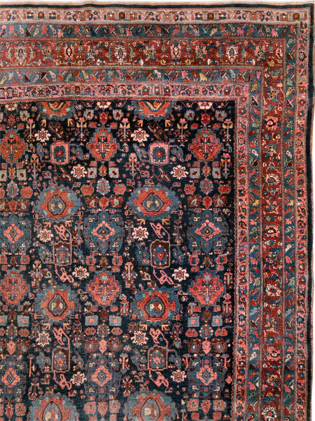 Antique Persian Bidjar Carpet, No.27828 - Gsblank