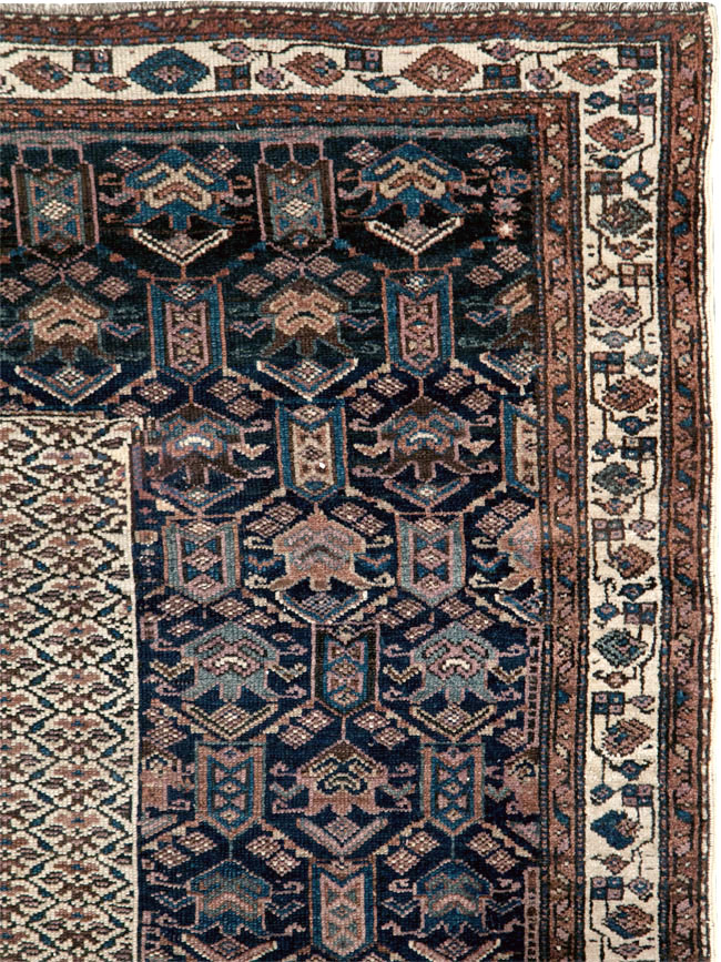 Vintage Persian Kurdish Rug, No.27837 - Gsblank