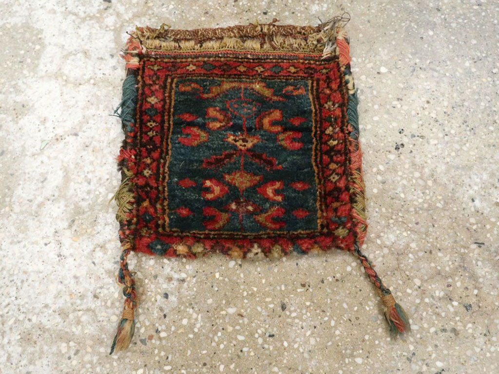 Antique Persian Kurdish Tribal Bag, No.27849 - Gsblank