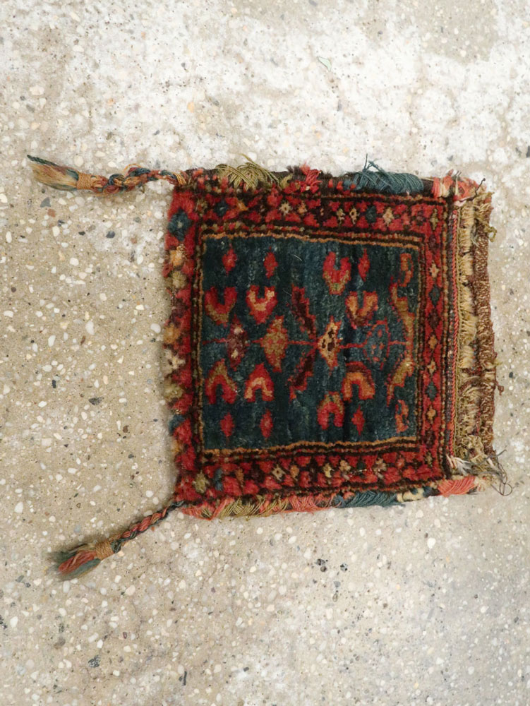 Antique Persian Kurdish Tribal Bag, No.27849 - Gsblank
