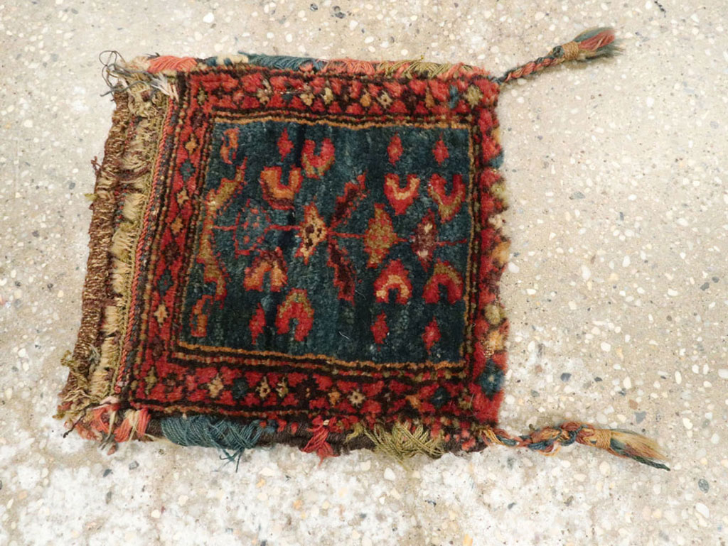 Antique Persian Kurdish Tribal Bag, No.27849 - Gsblank