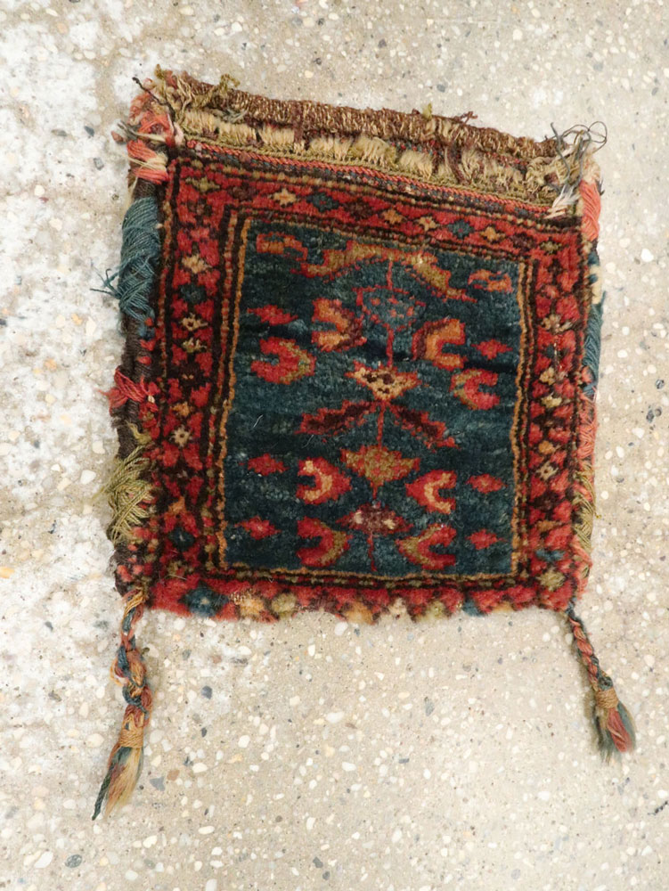 Antique Persian Kurdish Tribal Bag, No.27849 - Gsblank