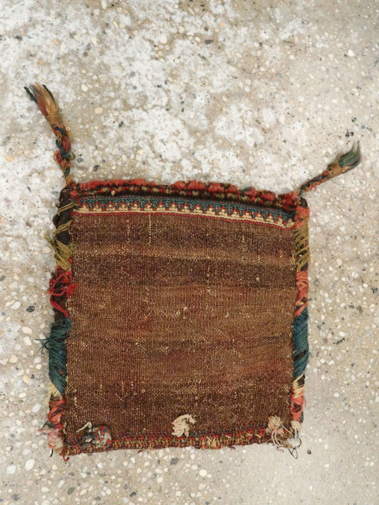 Antique Persian Kurdish Tribal Bag, No.27849 - Gsblank