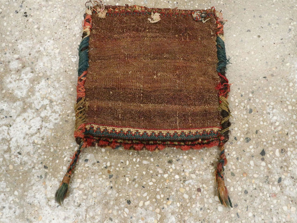 Antique Persian Kurdish Tribal Bag, No.27849 - Gsblank