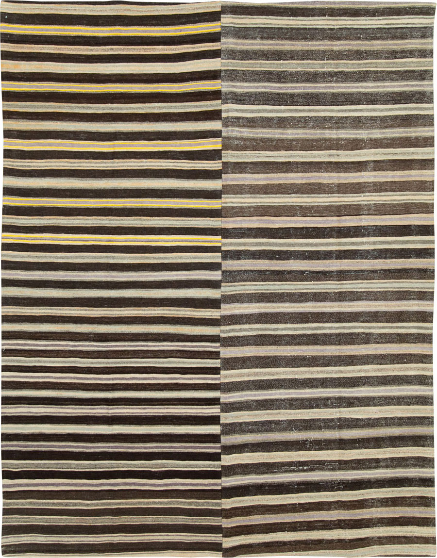 Vintage Turkish Flatweave Kilim, No.27850 - Gsblank